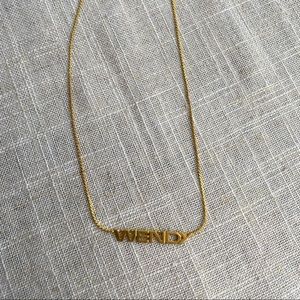 Little Girl’s “Wendy” Necklace